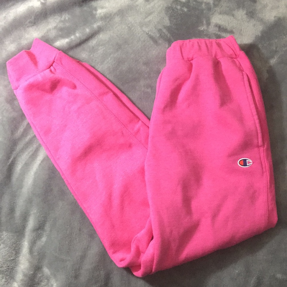 Champion kids pink sweatpants